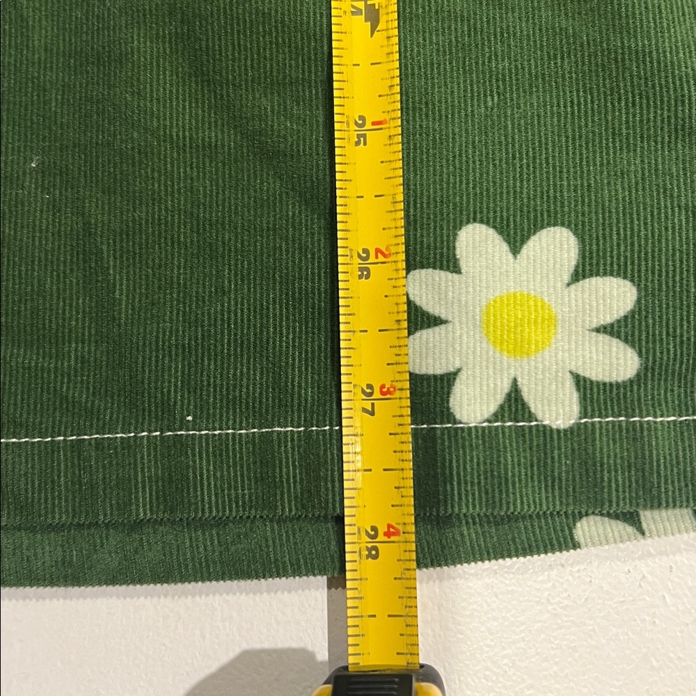 Boden Daisy Dress 9/10Y spring, floral oversized corduroy - Picture 7 of 11